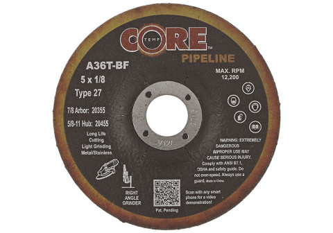 Pipeline Grinding Wheel